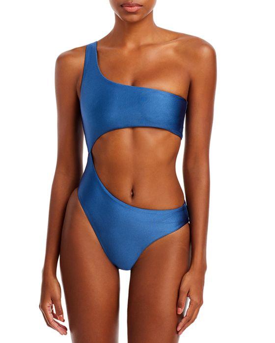 Luna Asymmetrical Side Cutout Swimsuit