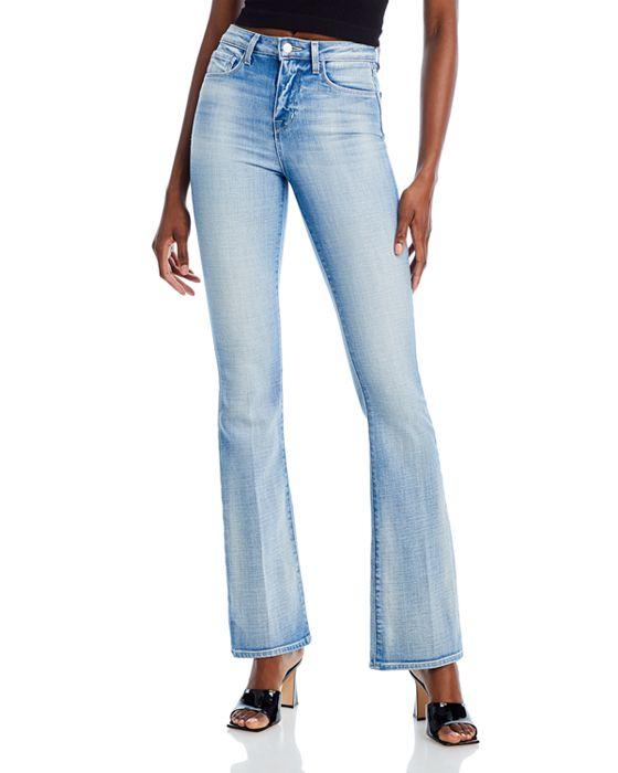 Selma Mid Rise Flare Jeans in Indie