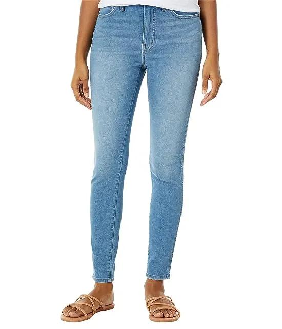 10" High-Rise Skinny Jeans in Ferndale Wash