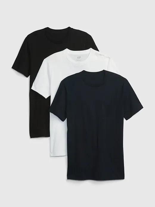 100% Organic Cotton Pocket T-Shirt (3-Pack)