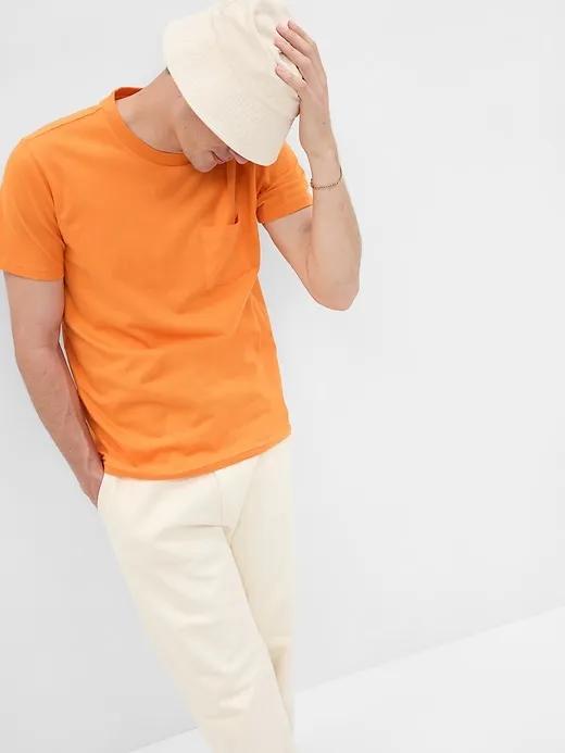 100% Organic Cotton Pocket T-Shirt