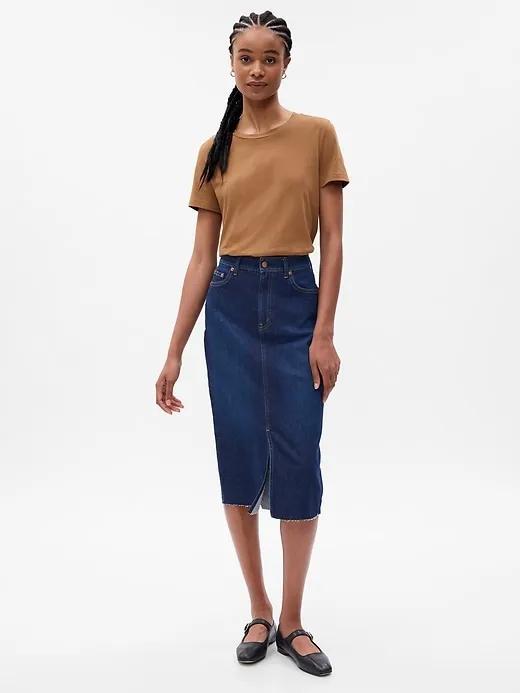 100% Organic Cotton Vintage Crewneck T-Shirt