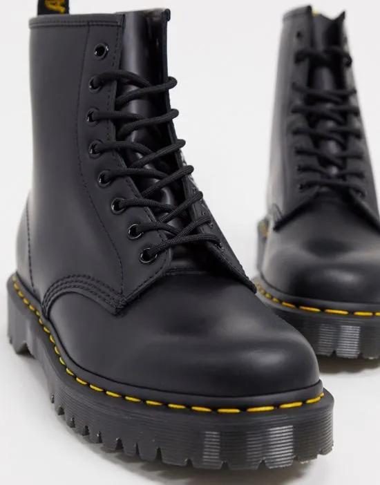 1460 8 eye bex boots in black