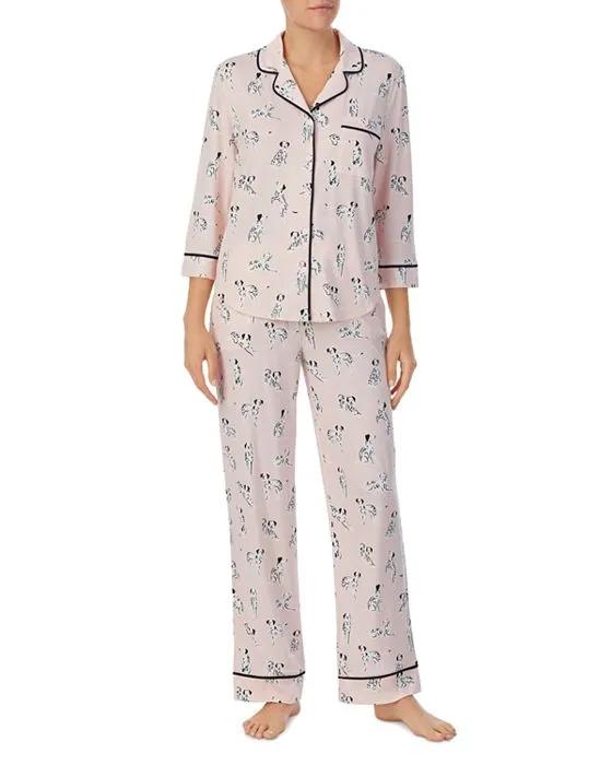 3/4 Sleeve Pajama Set