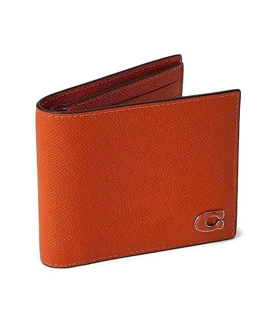 3-in-1 Wallet in Cross Grain Leather