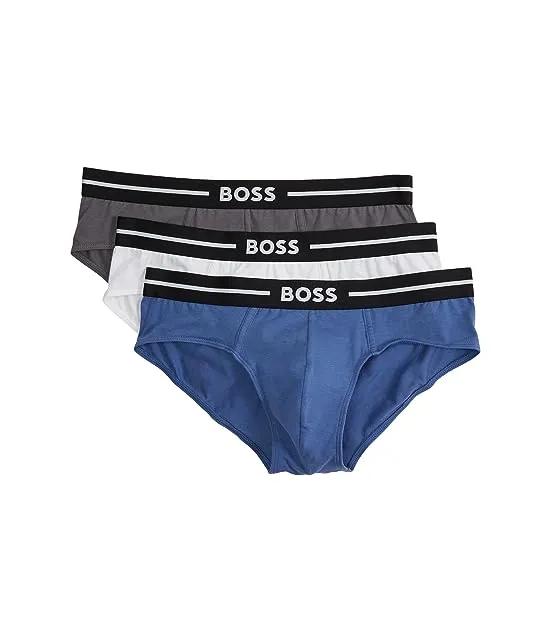 3-Pack Bold Logo Hipster Briefs