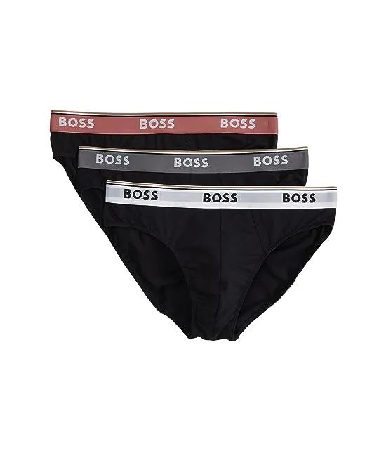 3-Pack Bold Logo Solid Briefs