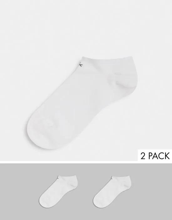 3 pack sneaker socks in black