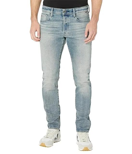 3301 Slim Fit Selvedge Jeans in Vintage Stream