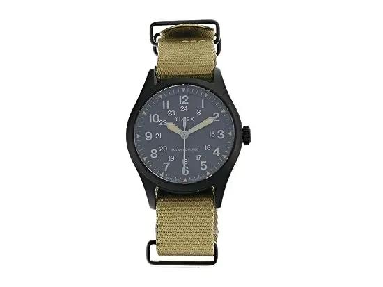 36 mm Expedition North Field Post Solar Recycled Fabric Strap Watch