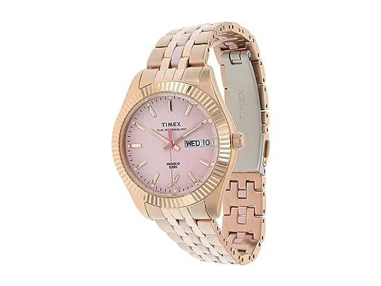 36 mm Timex X BCRF Waterbury Boyfriend 3-Hand Bracelet Watch