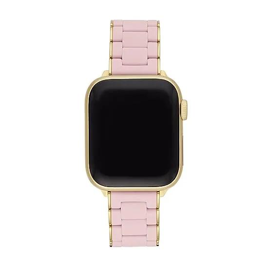 38/40 mm and 42/44 mm Silicone Wrapped Stainless Steel Bracelet For Apple Watch