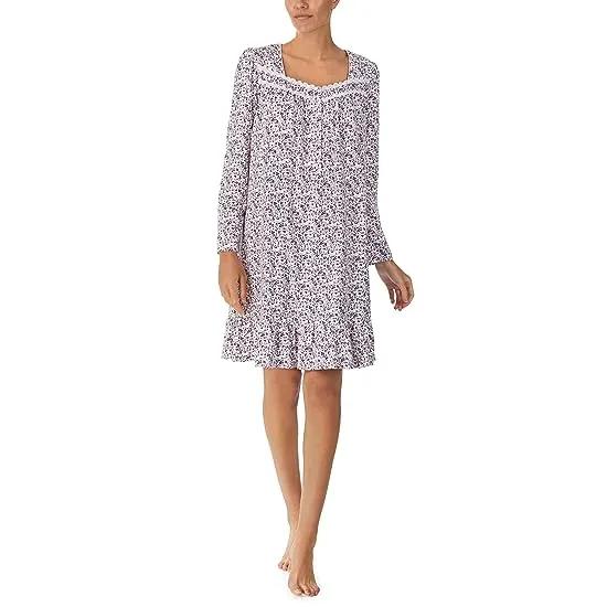 38" Short Long Sleeve Nightgown