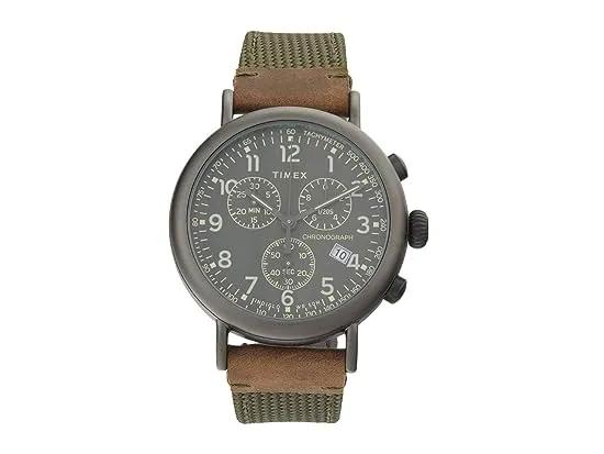 41 mm Timex Standard Chronograph Low Lead Brass Case Two-Piece Quick Release