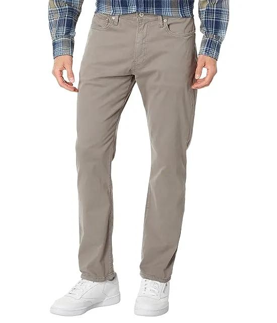 410 Athletic Sateen Stretch Jeans in Brushed Nickel