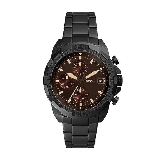 44 mm Bronson Chronograph Stainless Steel Watch - FS5851