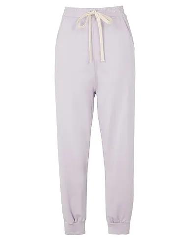 8 By YOOX ORGANIC COTTON RELAXED FIT SWEATPANTS | Lilac Women‘s Casual Pants