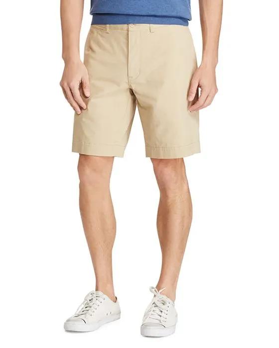 9.5-Inch Stretch Cotton Classic Fit Chino Shorts