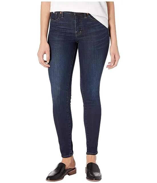 9" Mid-Rise Skinny Jeans in Larkspur Wash: TENCEL™ Denim Edition