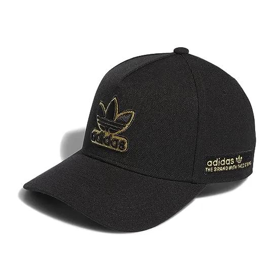 A-Frame 5-Panel High Crown Structured Snapback Hat