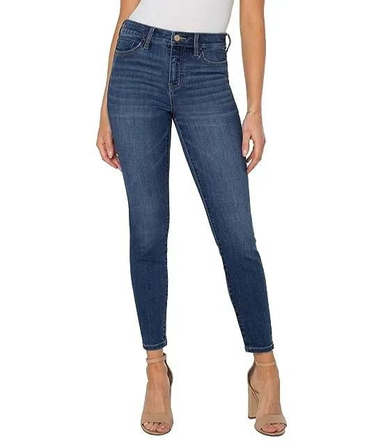 Abby Ankle Skinny Eco Jeans 28" in Teton