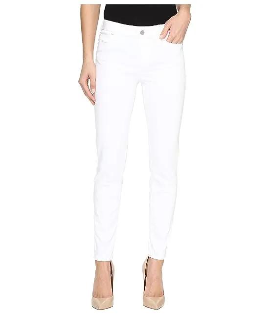 Abby Ankle Skinny in Bright White