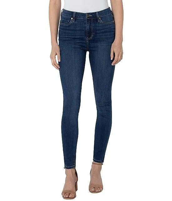 Abby High-Rise Skinny Jeans in Goldwater