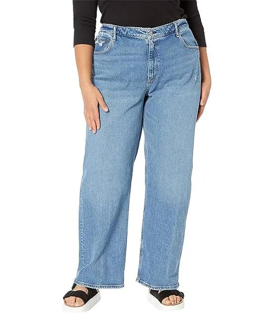 Abercrombie & Fitch Curve Love High-Rise 90s Relaxed Jeans