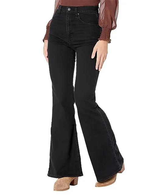 Abercrombie & Fitch Ultra High-Rise Flare Jeans
