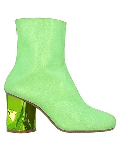 Acid green Ankle boot