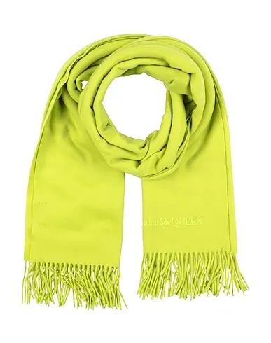 Acid green Baize Scarves and foulards