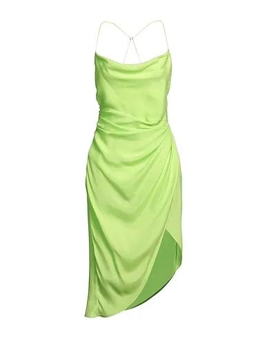 Acid green Cady Short dress