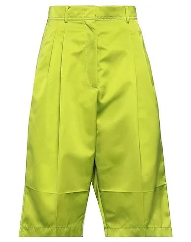 Acid green Cady Shorts & Bermuda