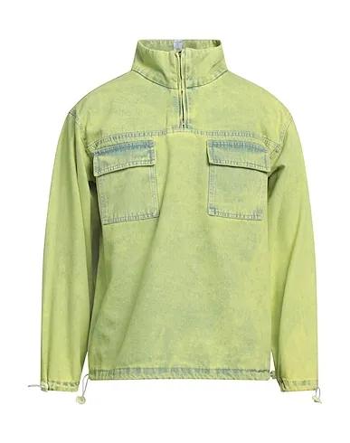 Acid green Denim Denim jacket