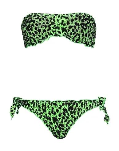 Acid green Jersey Bikini