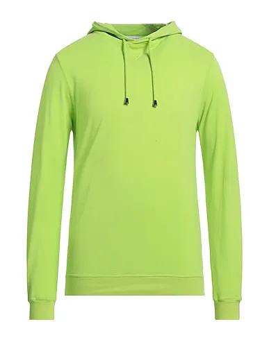 Acid green Jersey Hooded sweatshirt