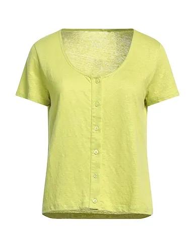 Acid green Jersey Linen shirt