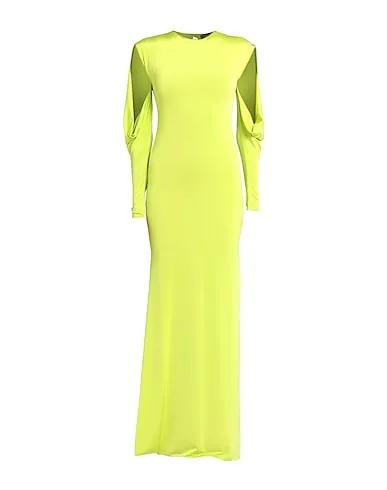 Acid green Jersey Long dress