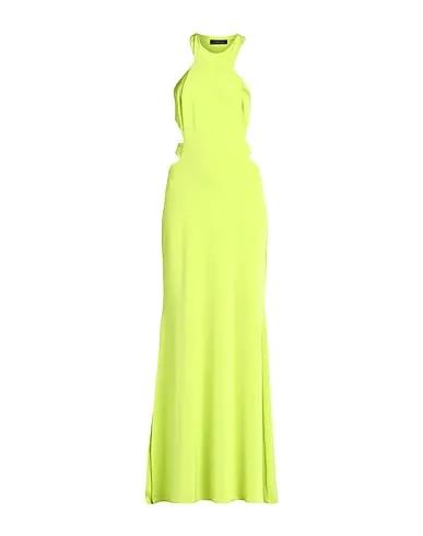 Acid green Jersey Long dress