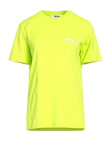Acid green Jersey Oversize-T-Shirt