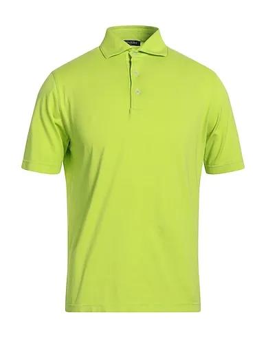 Acid green Jersey Polo shirt