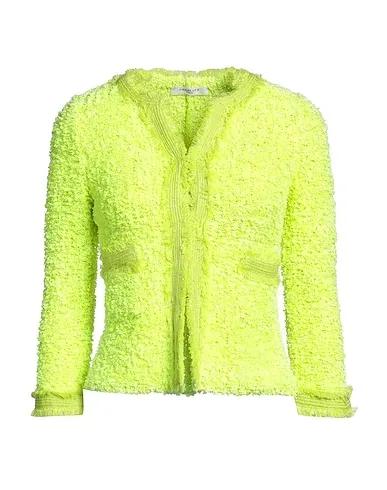 Acid green Knitted Blazer