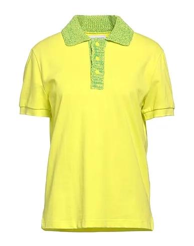 Acid green Knitted Polo shirt