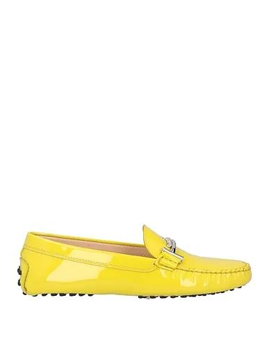 Acid green Leather Loafers