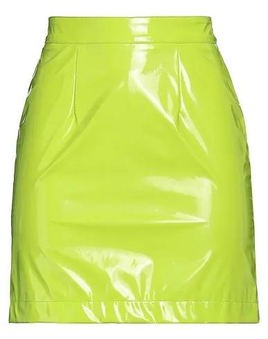 Acid green Mini skirt