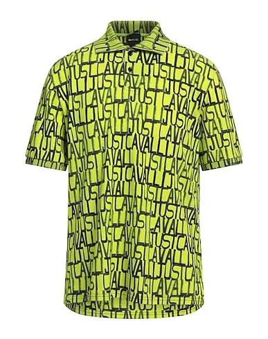 Acid green Piqué Polo shirt