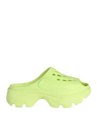 Acid green Sandals adidas by Stella McCartney CLOG
