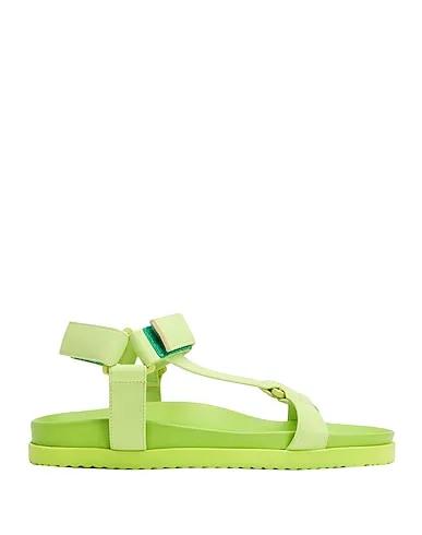 Acid green Sandals RUBBER ADVENTURE SANDAL