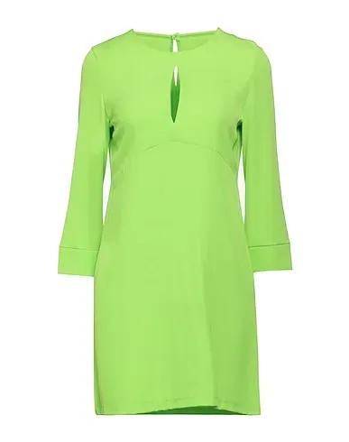 Acid green Short dress