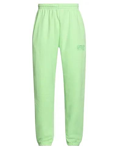 Acid green Sweatshirt Casual pants